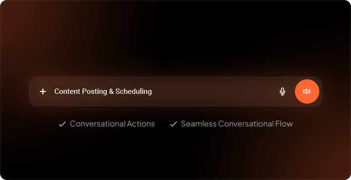 AI powered conversation automation interface