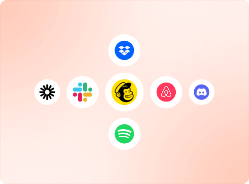 Seamless integrations dashboard illustration