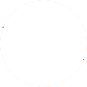 Decorative circle icon